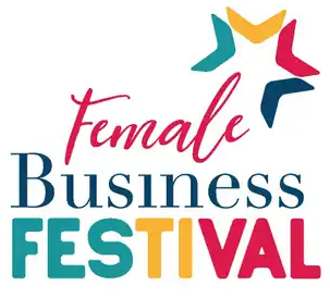 female business festival logo